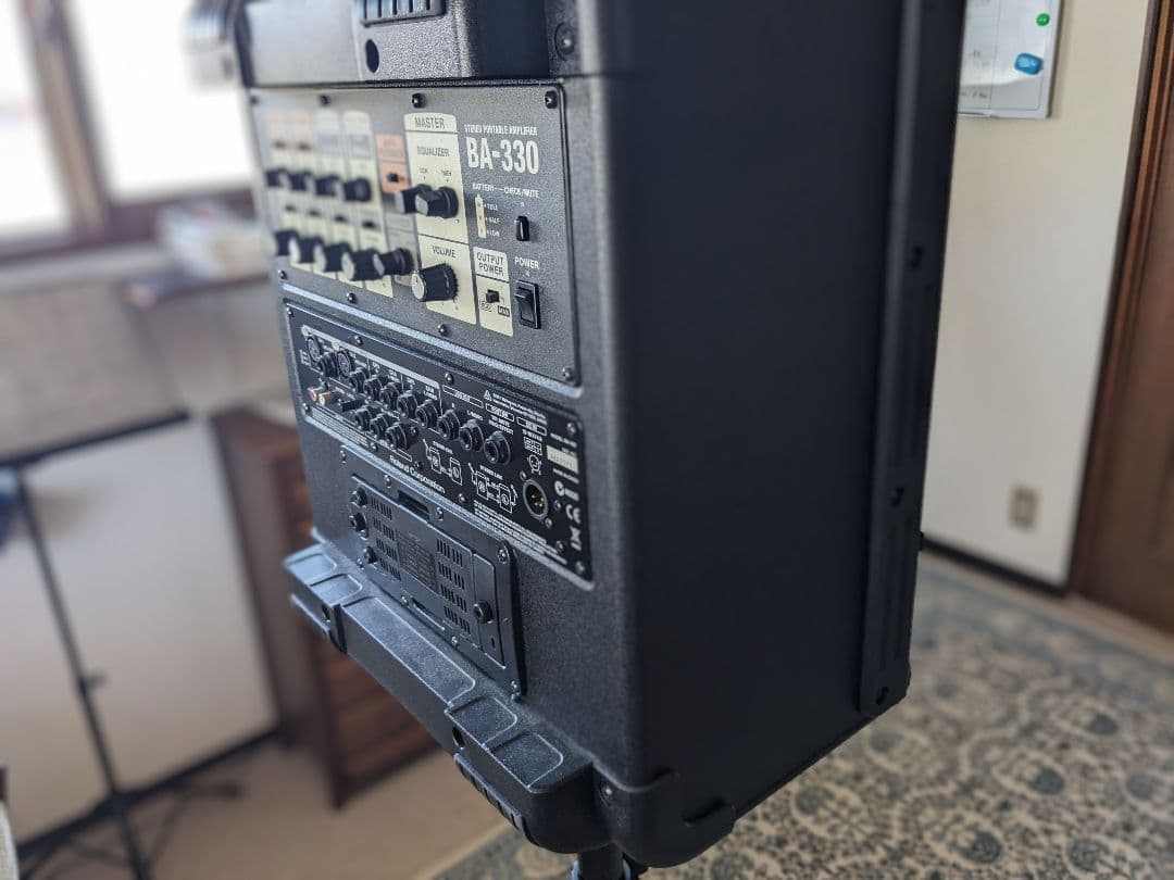 ROLAND BA-330 スピーカー ＋スタンド ST-A95