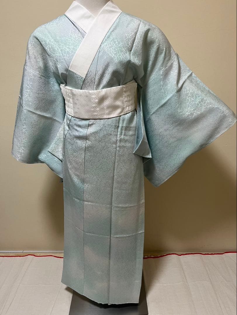 【未使用】正絹 長襦袢(袖無双) 居敷当付き