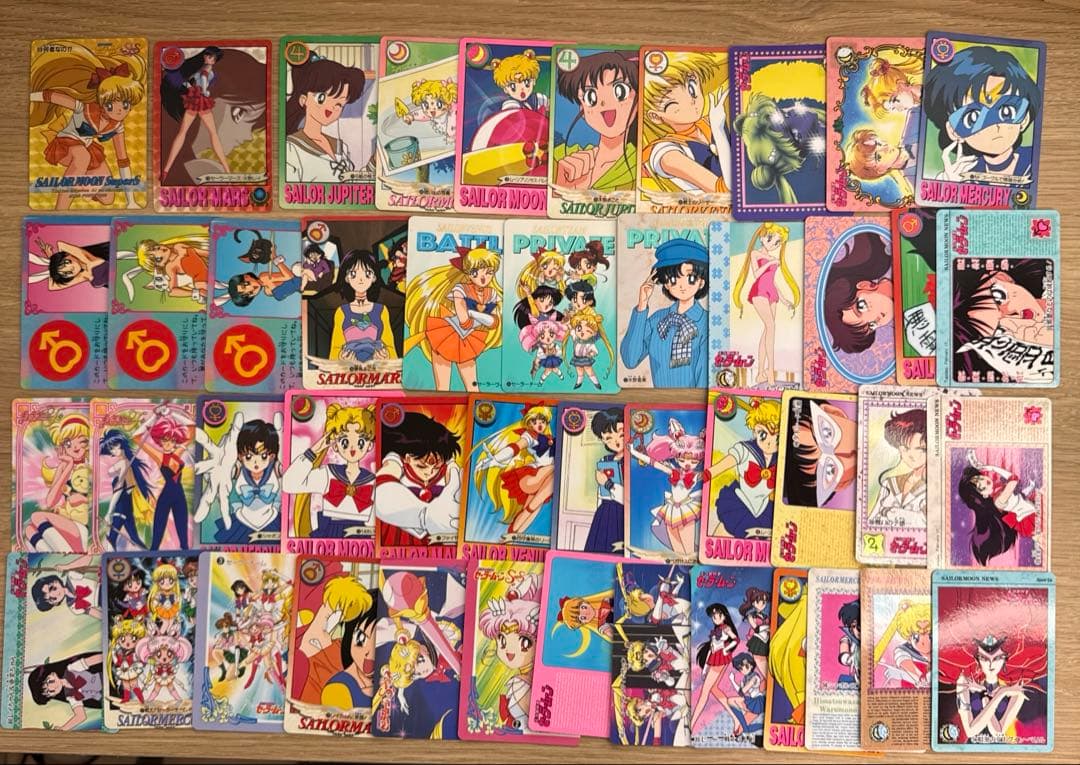 セーラームーン トレーディングカードセット【5465