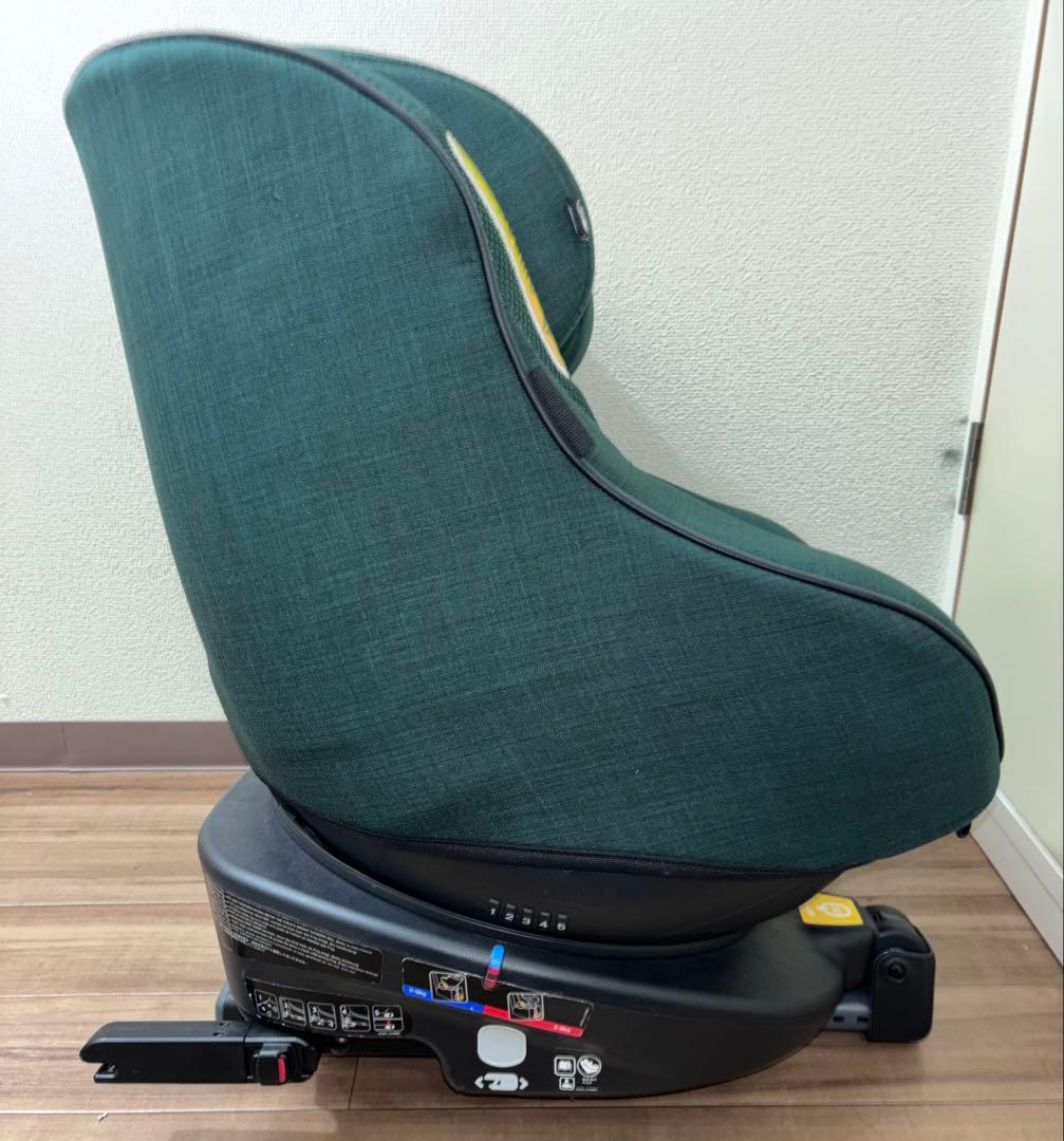 極美品 Joie ARC360° ISOFIX 回転 チャイルドシート モス