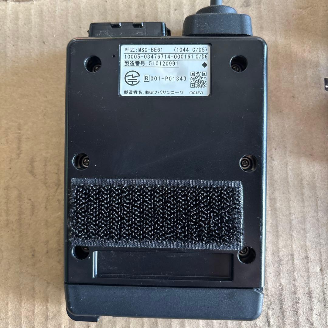 MITUBA MSC-BE61 バイク ETC