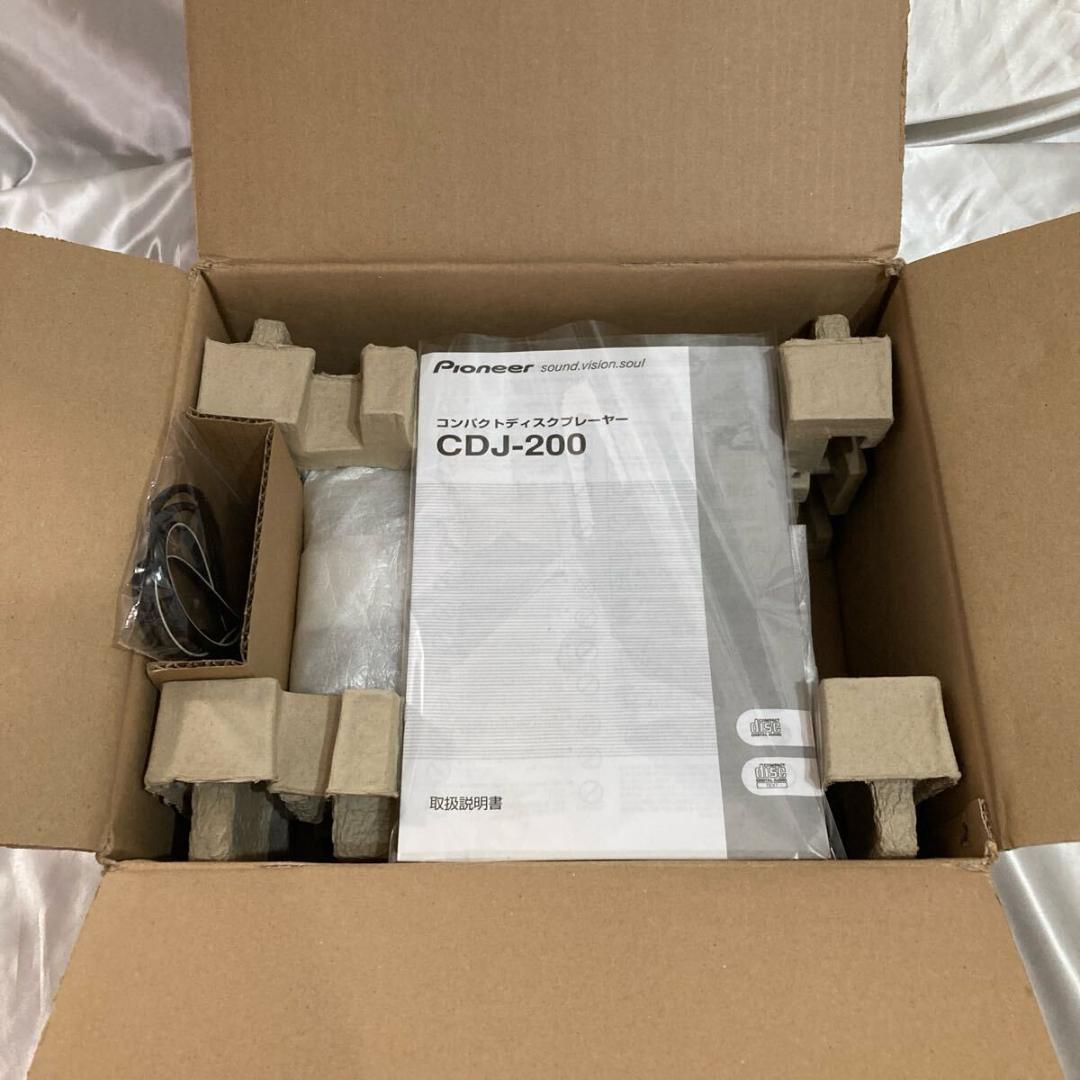 別注 CDプレイヤー パイオニアDJ CDJ 200 ターンテーブル ブラック