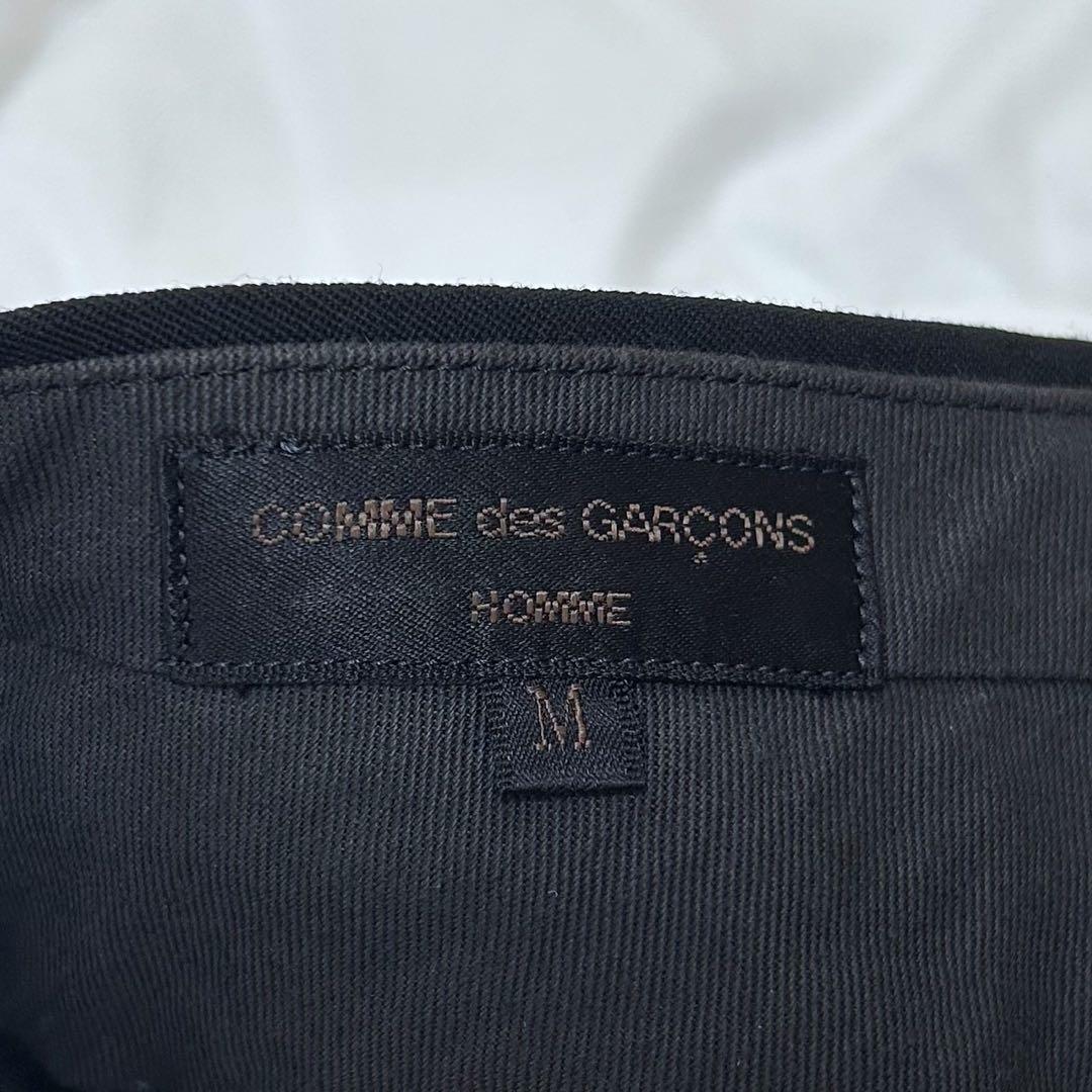 COMME des GARCONS HOMME 田中オム 裾 花柄 刺繍　ズボン