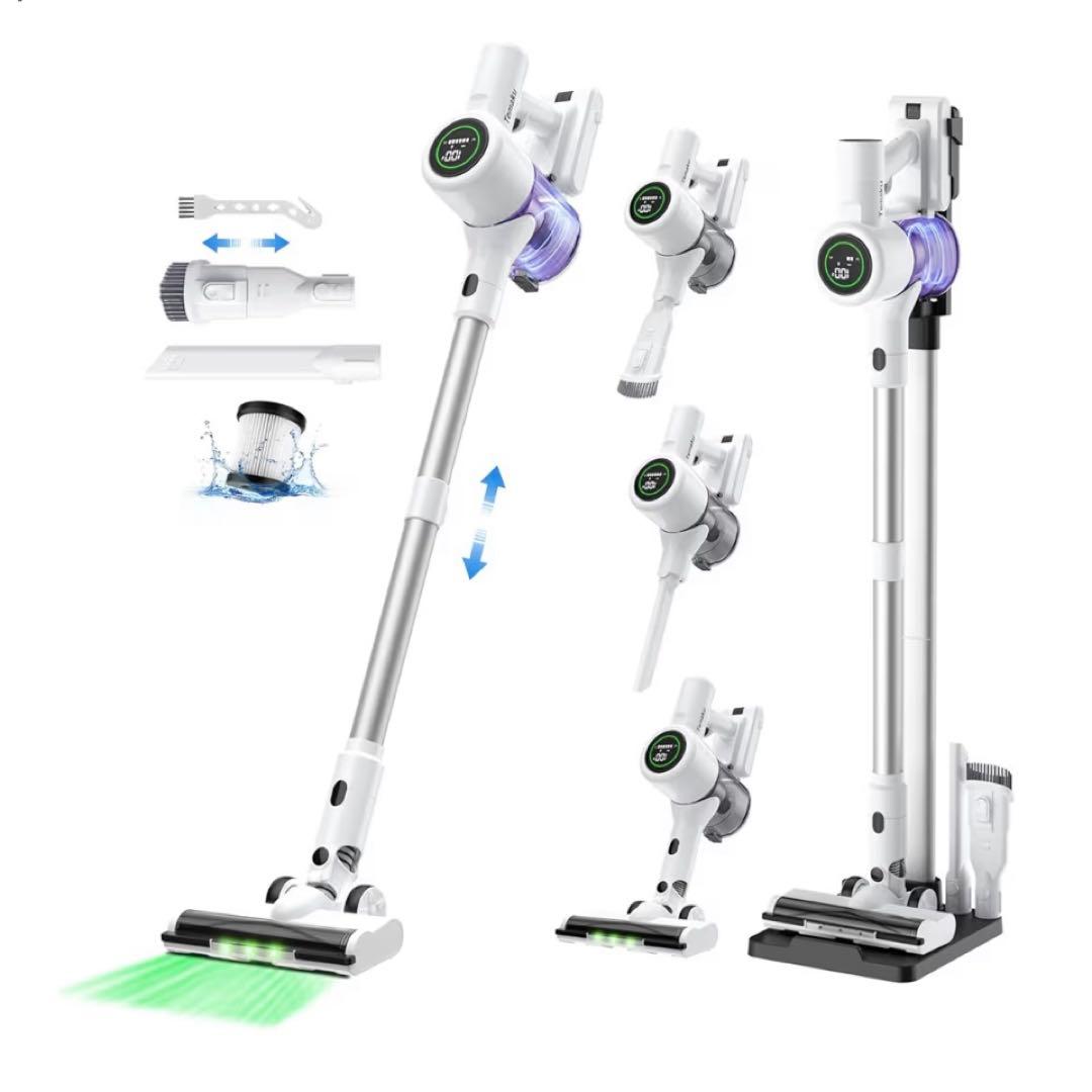 ⭕️ 掃除機 コードレス　2026年式　軽量 掃除機 コードレス 強力 自立式