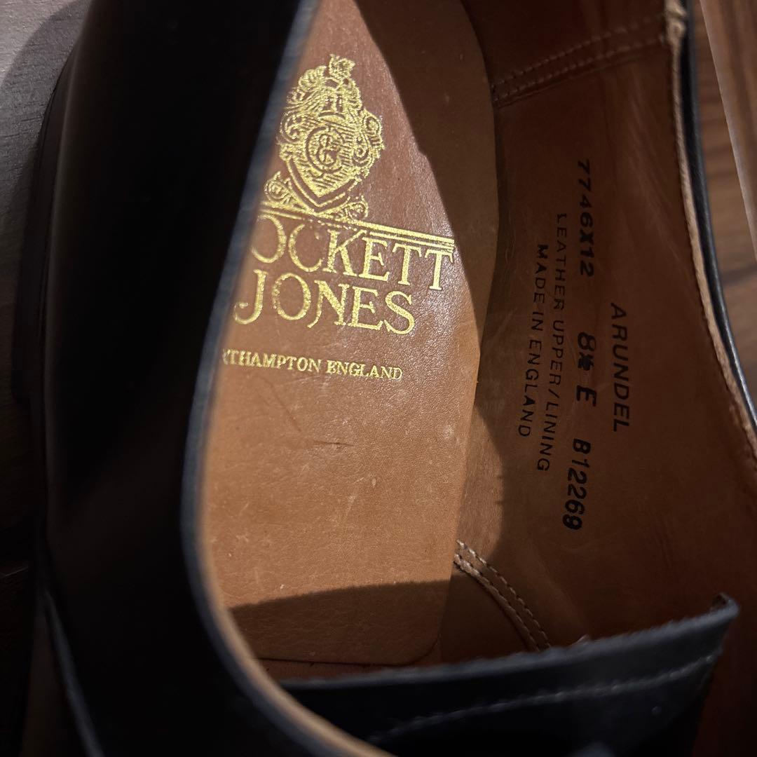 Crockett & Jones 黒 ドレスシューズ