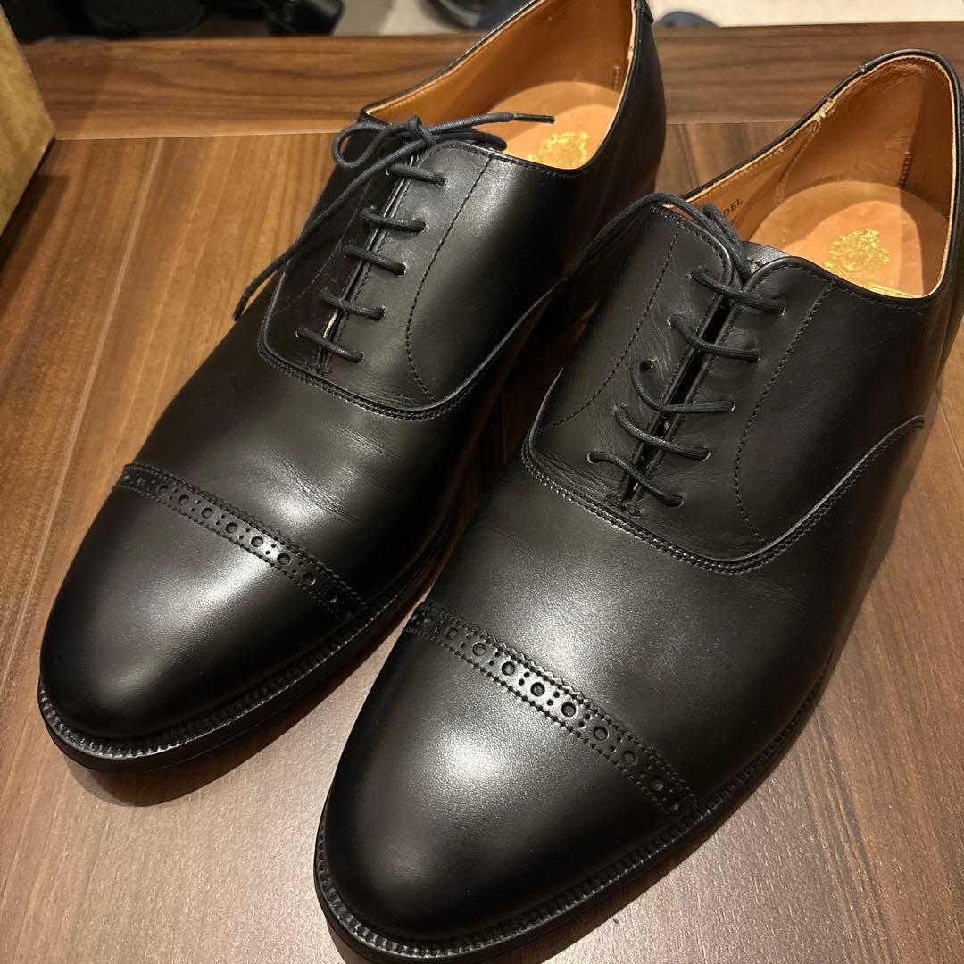 Crockett & Jones 黒 ドレスシューズ