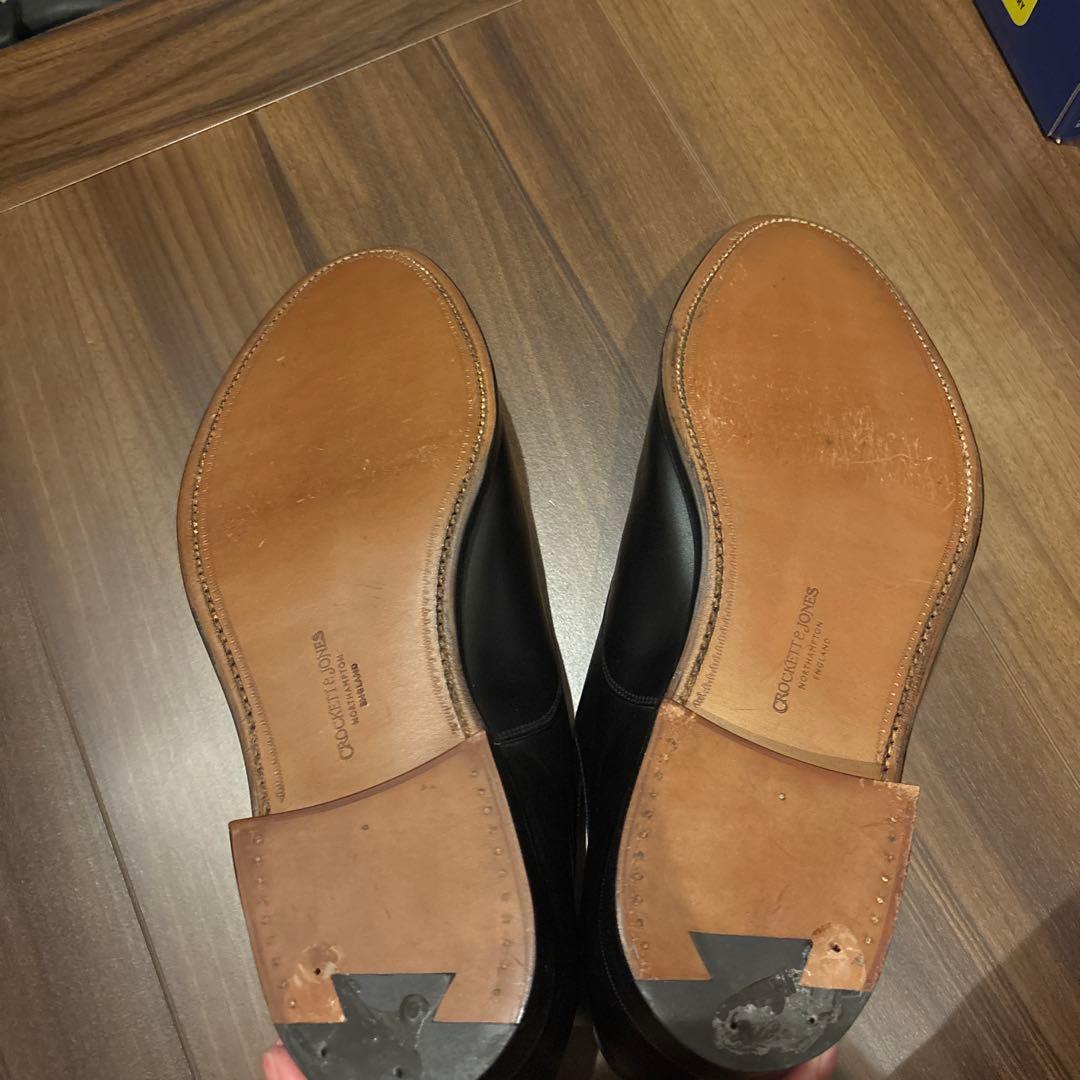 Crockett & Jones 黒 ドレスシューズ