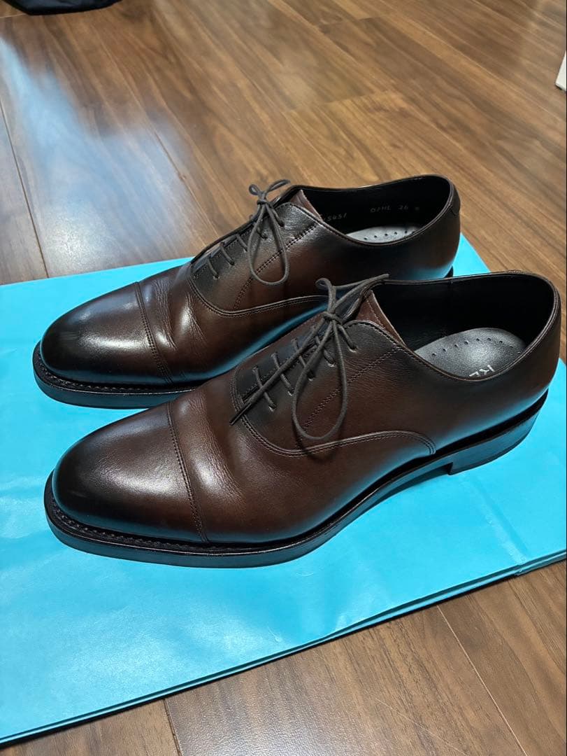 【値下げ】REGAL 01HL CC ストレートチップ　ダークブラウン26cm