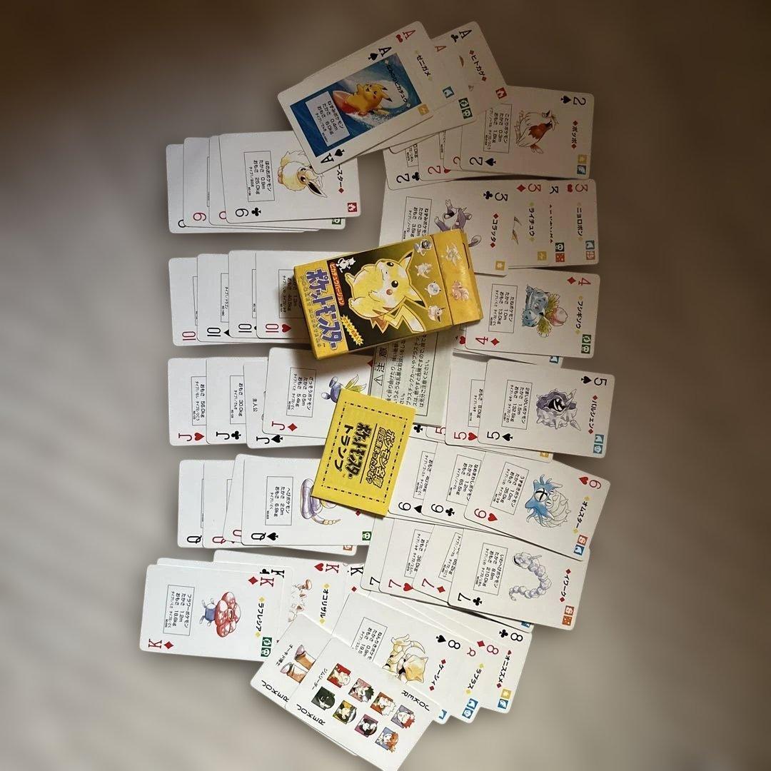 ポケモンカード ピカチュウ　トランプ形式 1996年製