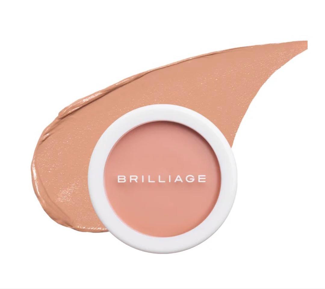 ブリリアージュ　カモフラージュコンシーラーチーク 04&ワイドフィンガーブラシ