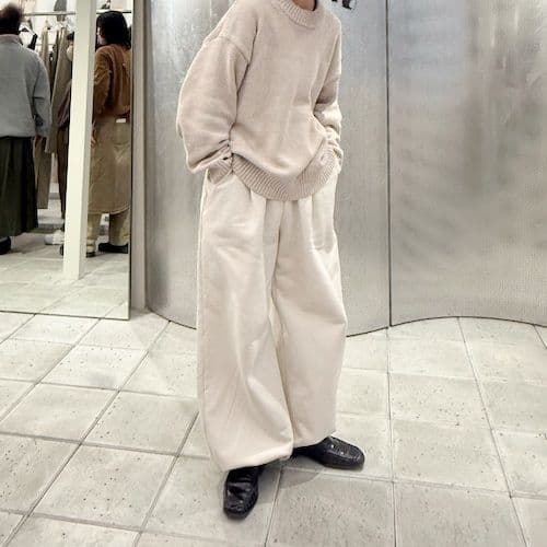 未使用 トゥデイフル スクエアトゥ ギャザー レザー ローファー スリッポン