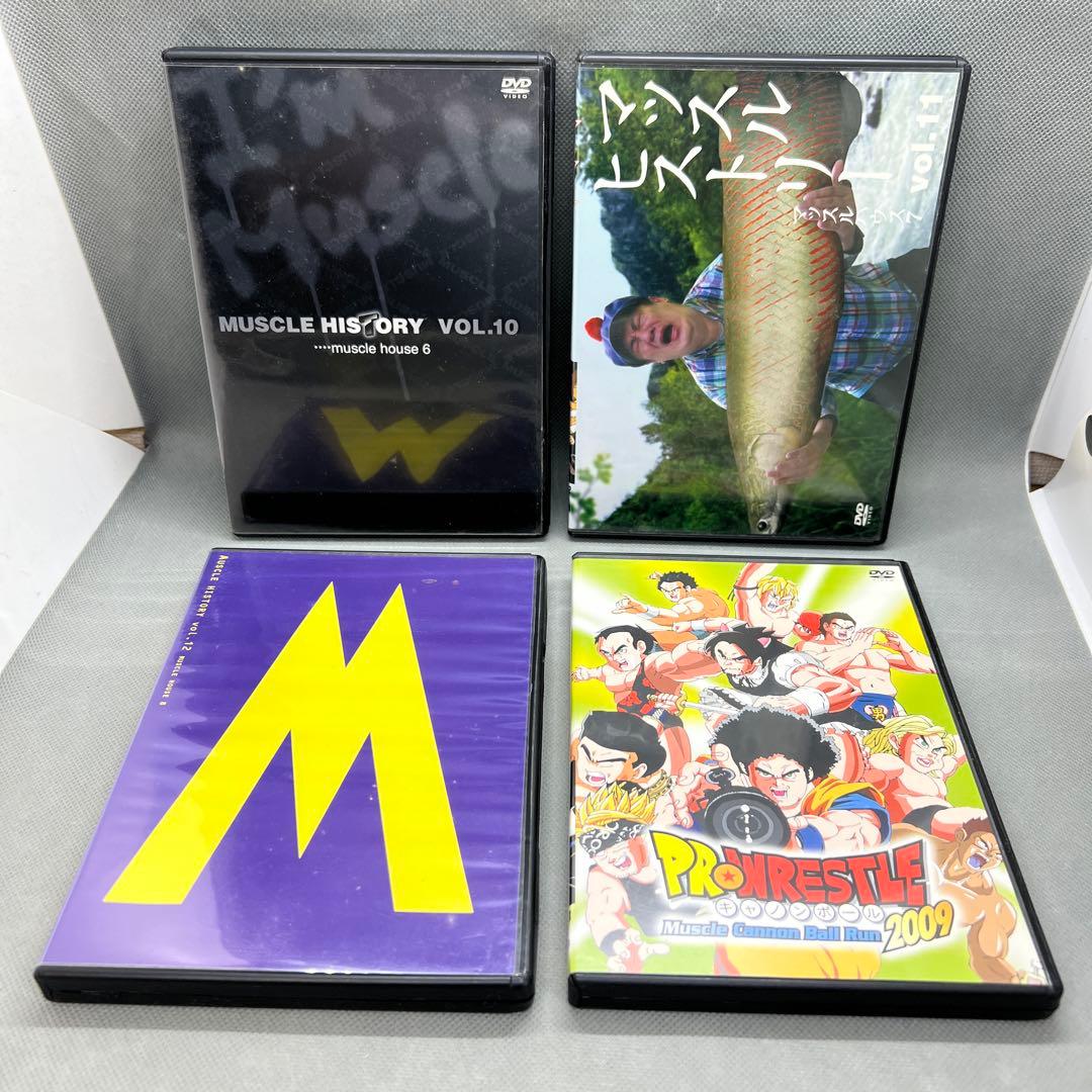 プロレス マッスルヒストリー DVD 8本セット