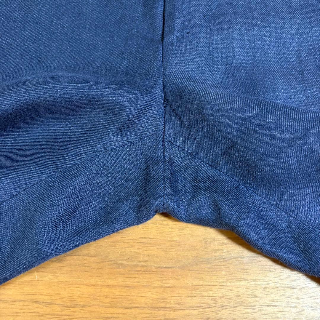 HERMES ネイビー スラックス