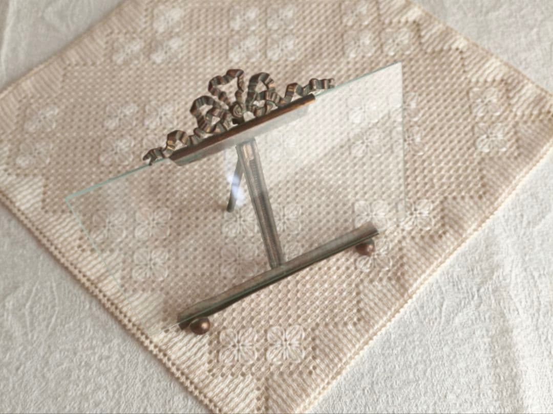 【ペンペン さま】vintage ୨୧ リボン飾り ヴィンテージフレーム