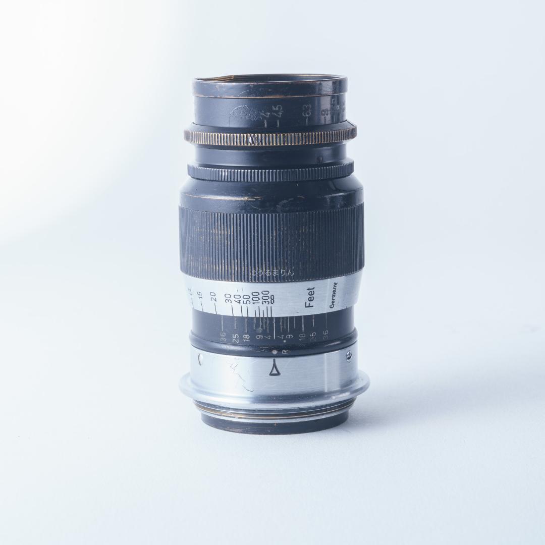 そこつや様貴重な黒モデル！Leica Elmar 90mm F4 Black
