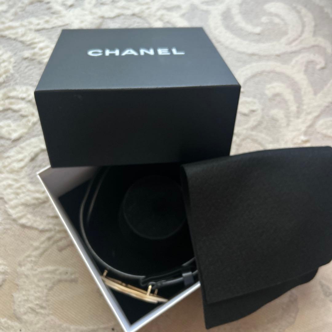 シャネル　ロゴ　ベルト