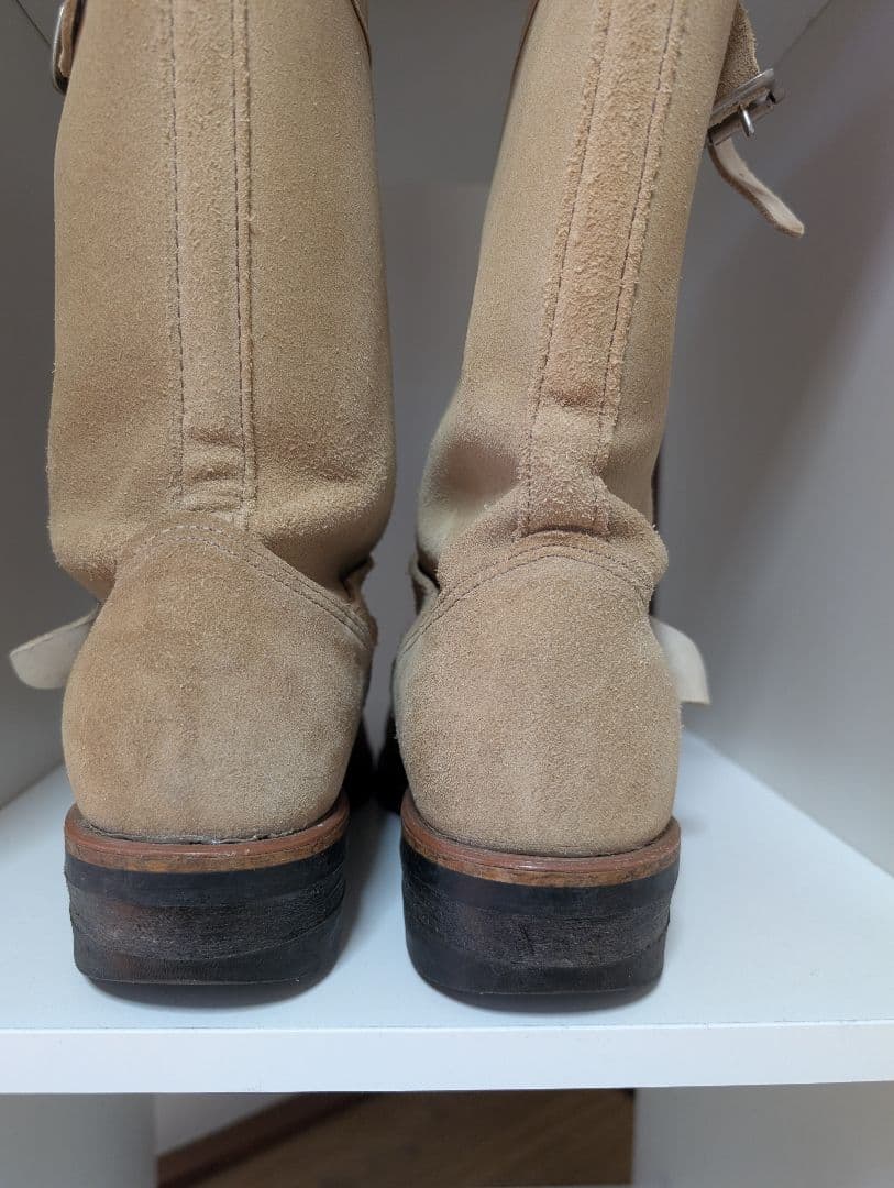 Chippewaチペア エンジニアブーツ　スエード　２５．５センチ