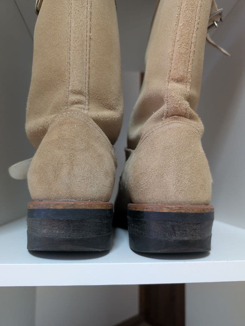 Chippewaチペア エンジニアブーツ　スエード　２５．５センチ