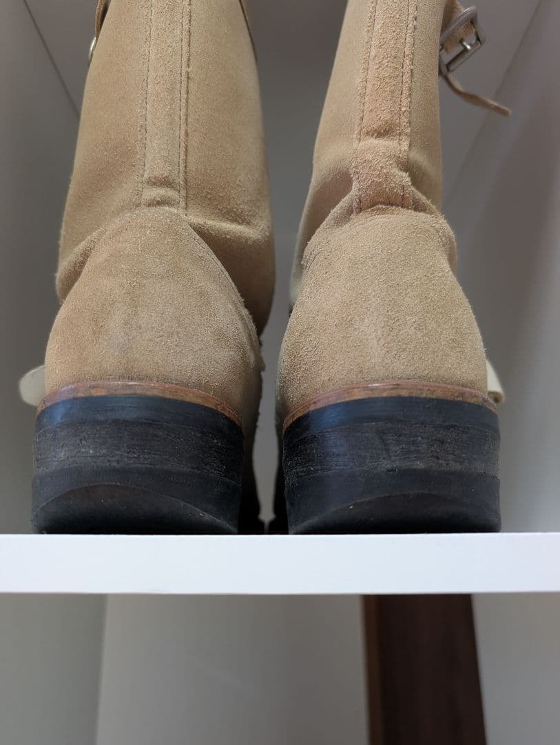 Chippewaチペア エンジニアブーツ　スエード　２５．５センチ