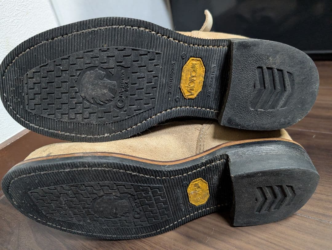 Chippewaチペア エンジニアブーツ　スエード　２５．５センチ