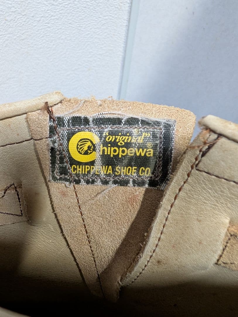 Chippewaチペア エンジニアブーツ　スエード　２５．５センチ