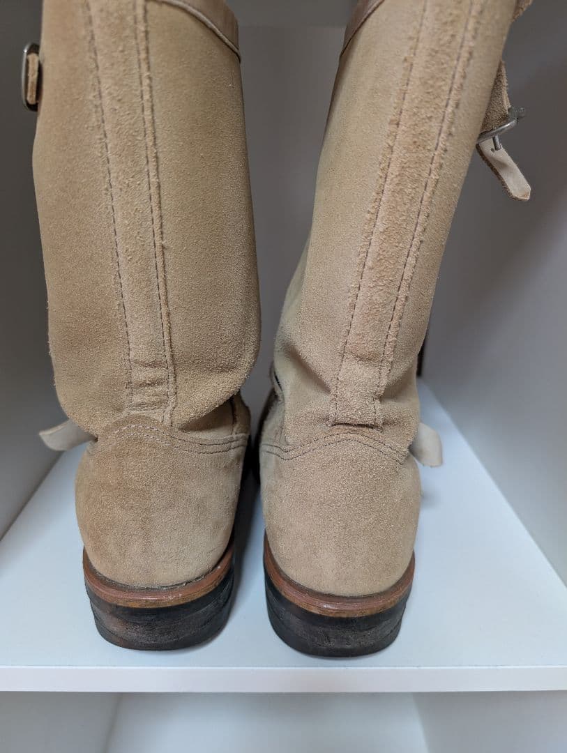 Chippewaチペア エンジニアブーツ　スエード　２５．５センチ
