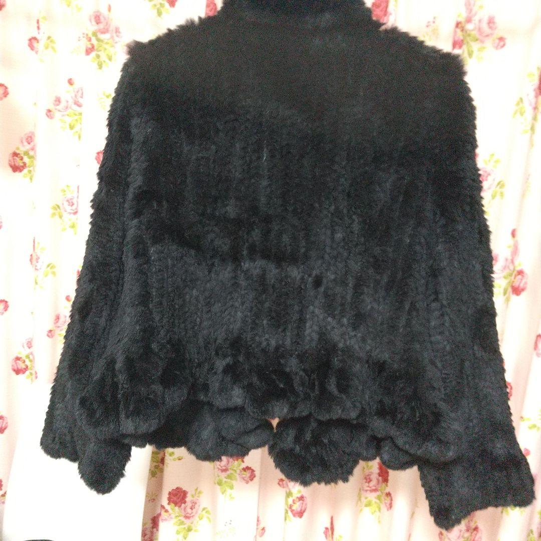 新品毛皮レッキスラビットのコートです。