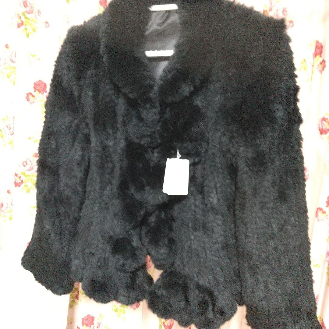 新品毛皮レッキスラビットのコートです。