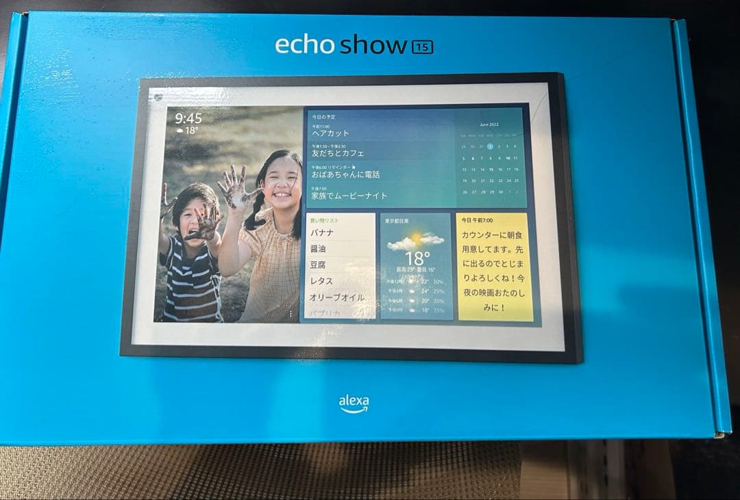 Echo Show 15 スマートスピーカー 第一世代