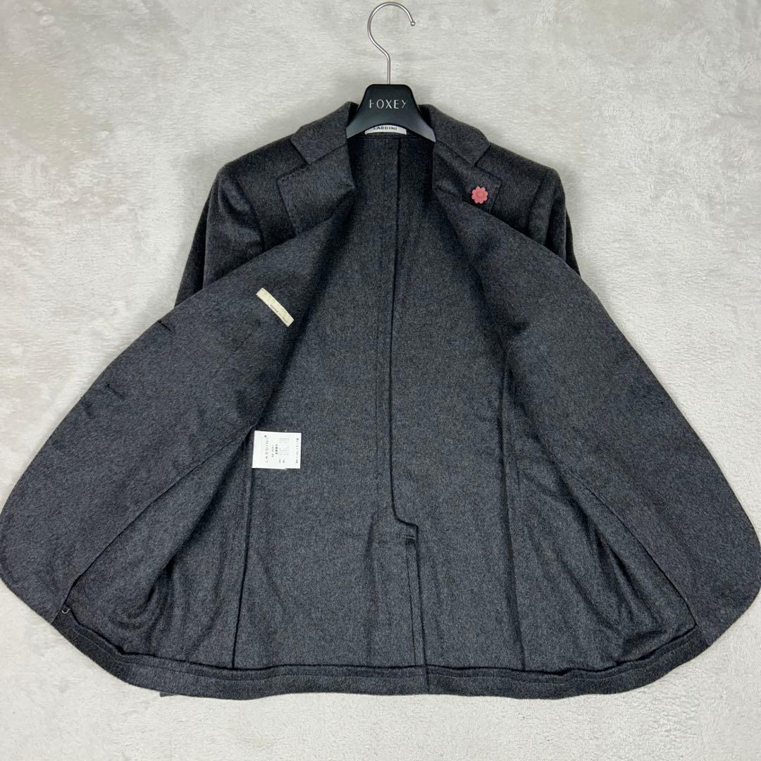 未使用級♡LARDINI カシミヤ90%テーラードジャケット ブートニエール