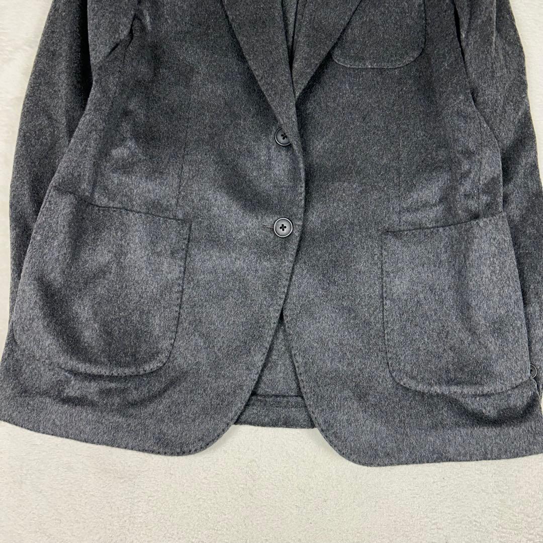 未使用級♡LARDINI カシミヤ90%テーラードジャケット ブートニエール