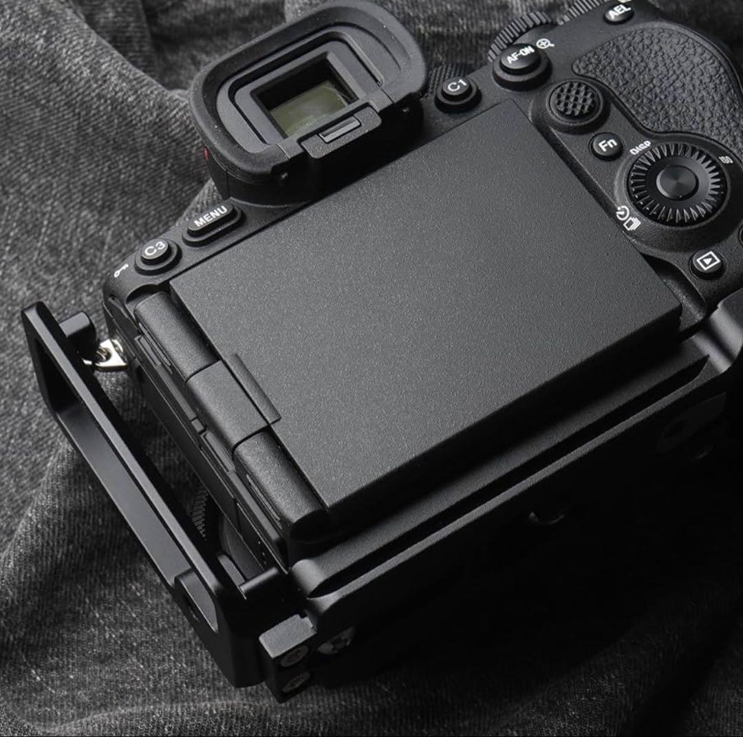 【新品・未開封】Sonyソニーa7v L型クイックリリースプレート　高級天然木