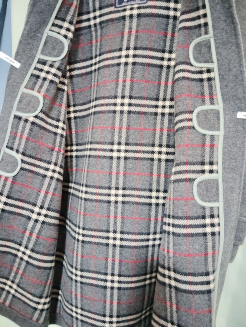 BURBERRYグレー ダッフルコートSPECIALITY DUFFLE