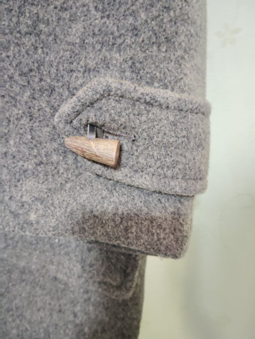 BURBERRYグレー ダッフルコートSPECIALITY DUFFLE