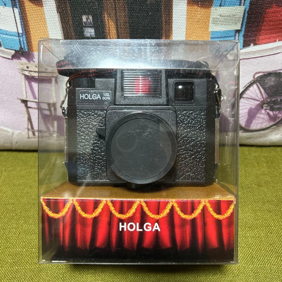 未使用品！【HOLGA 120 GCFNSET トイカメラ (ブラック)】