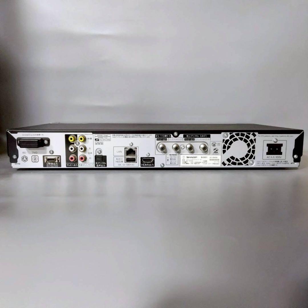 SHARP　AQUOS　BD-T2700　ブルーレイディスクレコーダー　2015