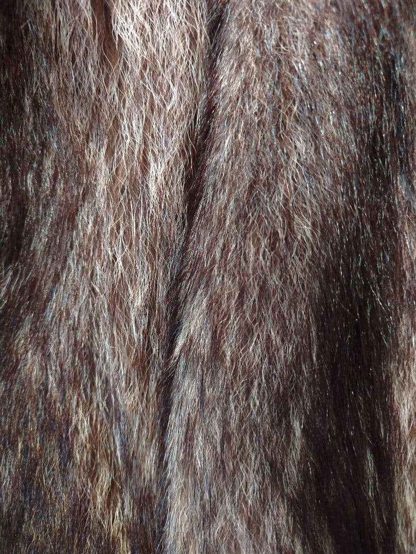 美品【Lake Fur】フォックス毛皮コート　11号