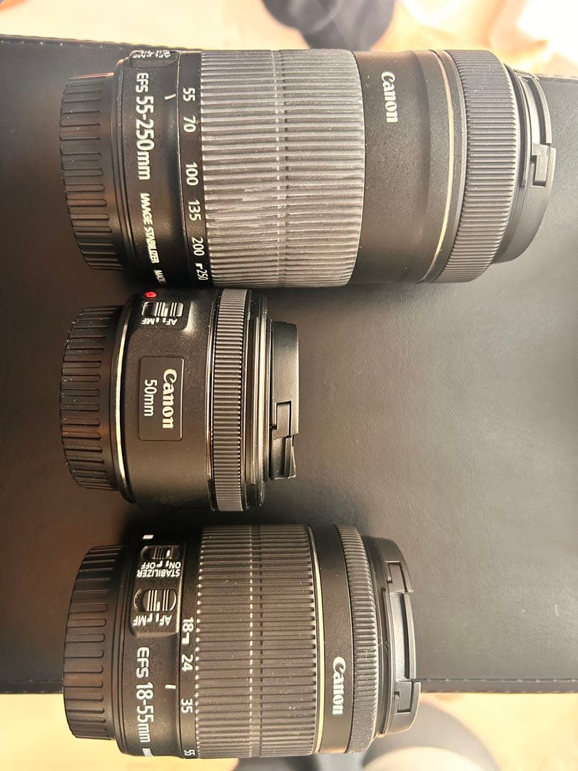 Canon デジタル一眼レフ レンズ3本セット