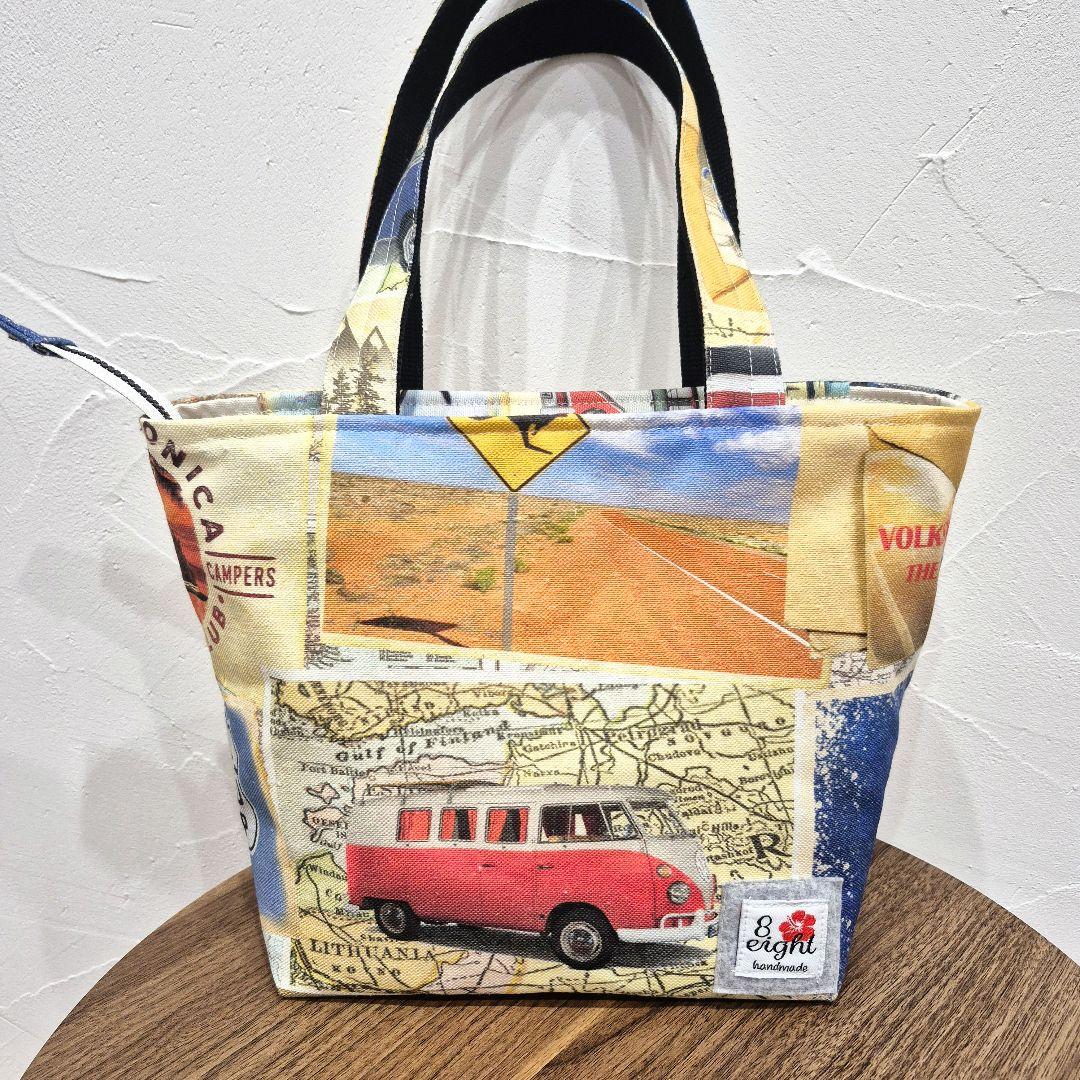 NO.225 Marimokunページ トートバッグ ワーゲンバス S3点