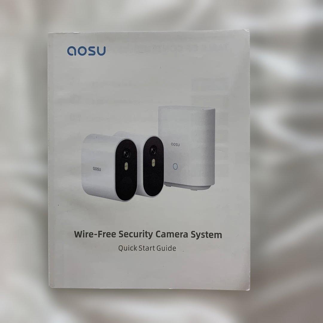 AOSU 5MP ウルトラHD WiFi 屋外監視カメラ