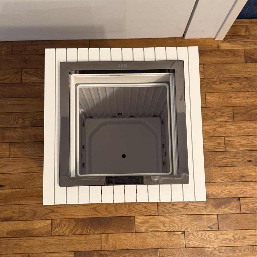 ZitA SQUARE ジータ スクエア ごみ箱 ホワイト