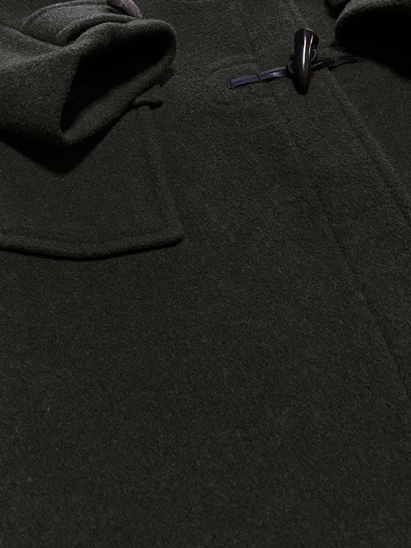 【お値下げ】Burberryフード付きダッフルコート オリーブグリーン