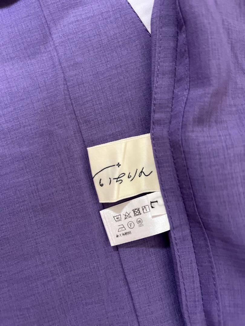 洗える長襦袢　すっぴんさらり　いちりん　すみれ　Lサイズ