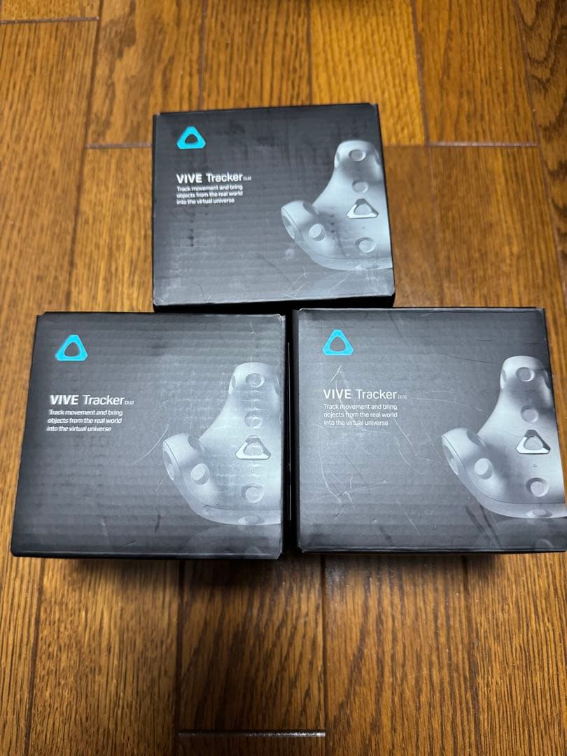 HTC VIVEトラッカー(3.0) 3個セット + ストラップ付き