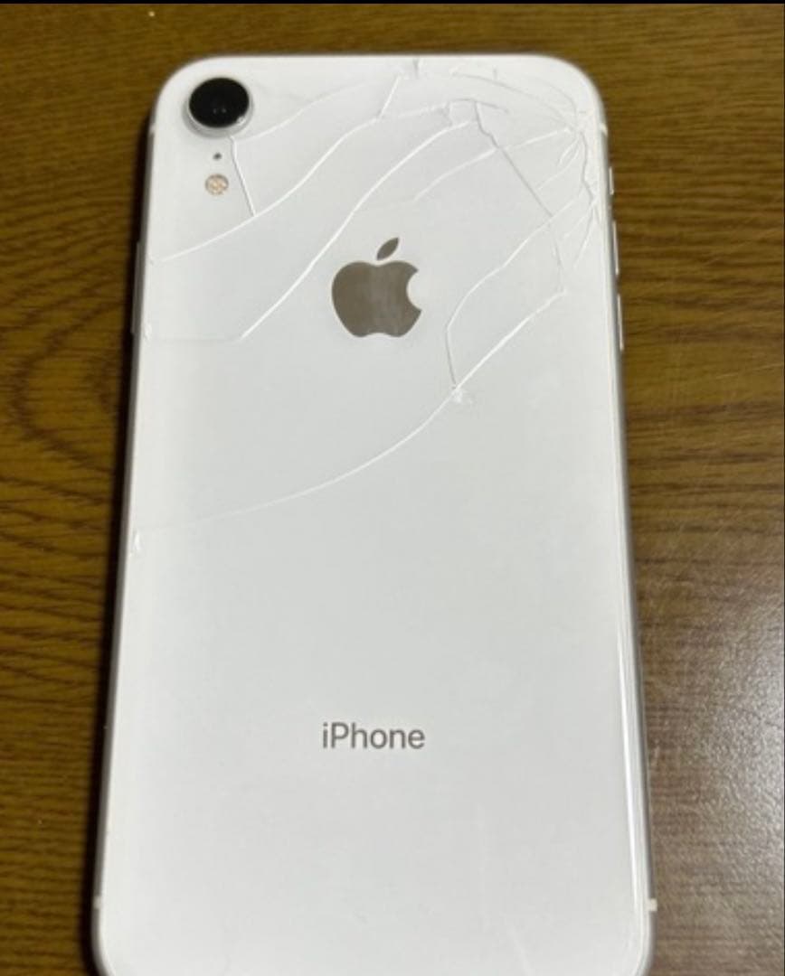 【背面割れあり】iPhone XR 128GB
