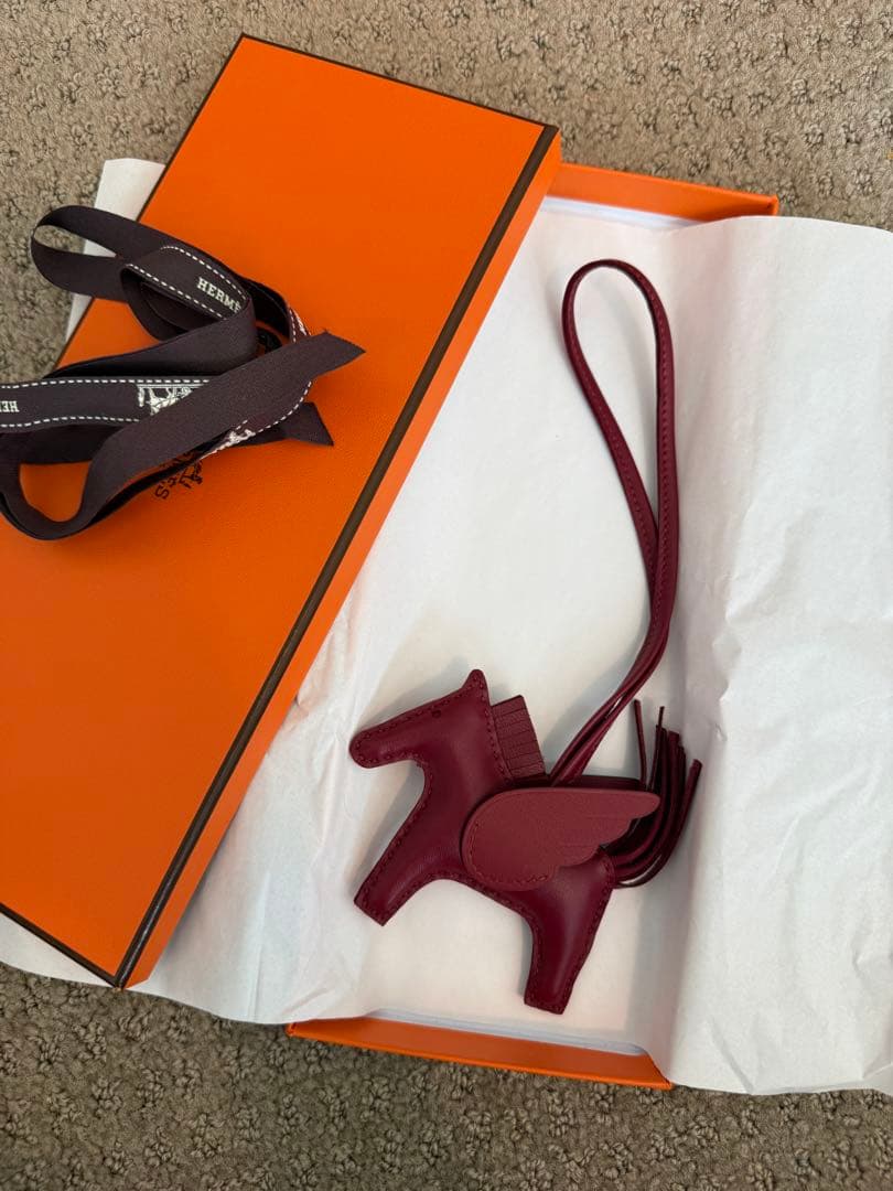 エルメス　ペガサスpm　ルージュアッシュ　ソールージュアッシュ