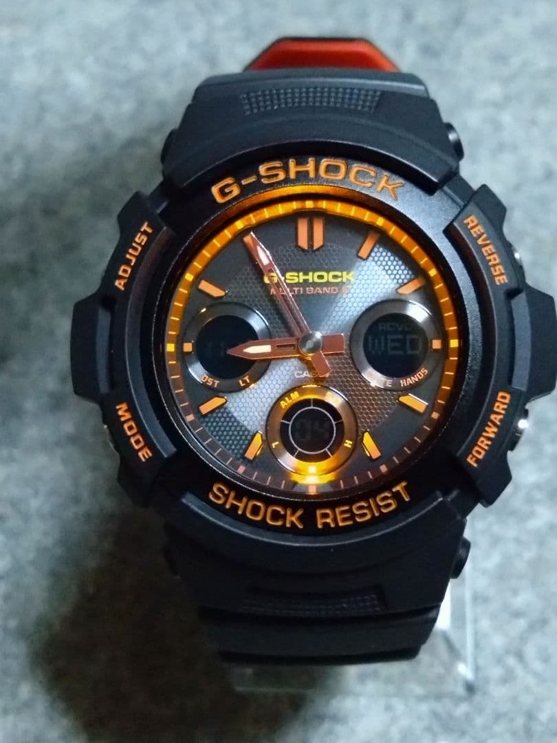 G-SHOCK(142) タフソーラー5230 AWG-M100SBR