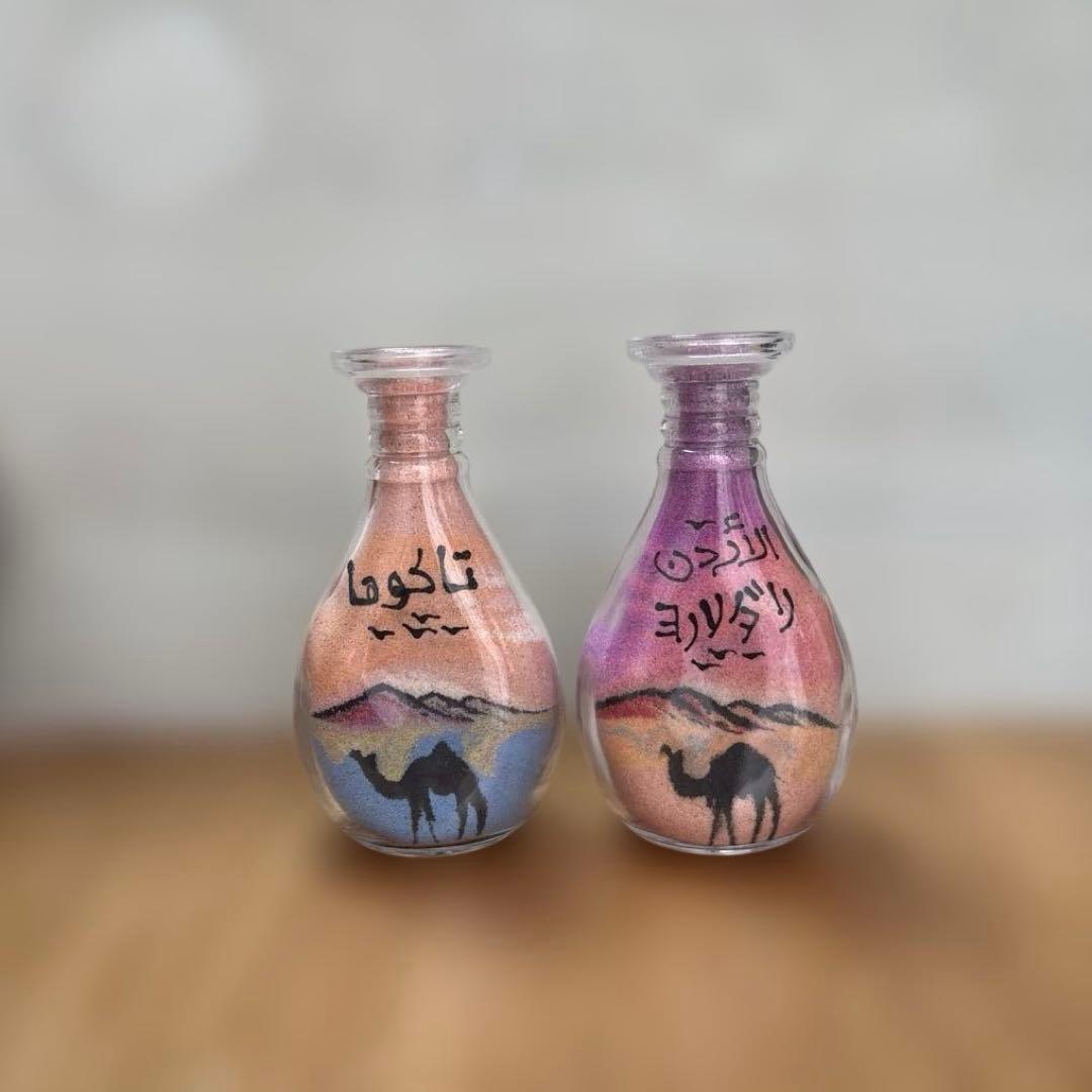 大阪万博ヨルダン　サンドアート　２個セット