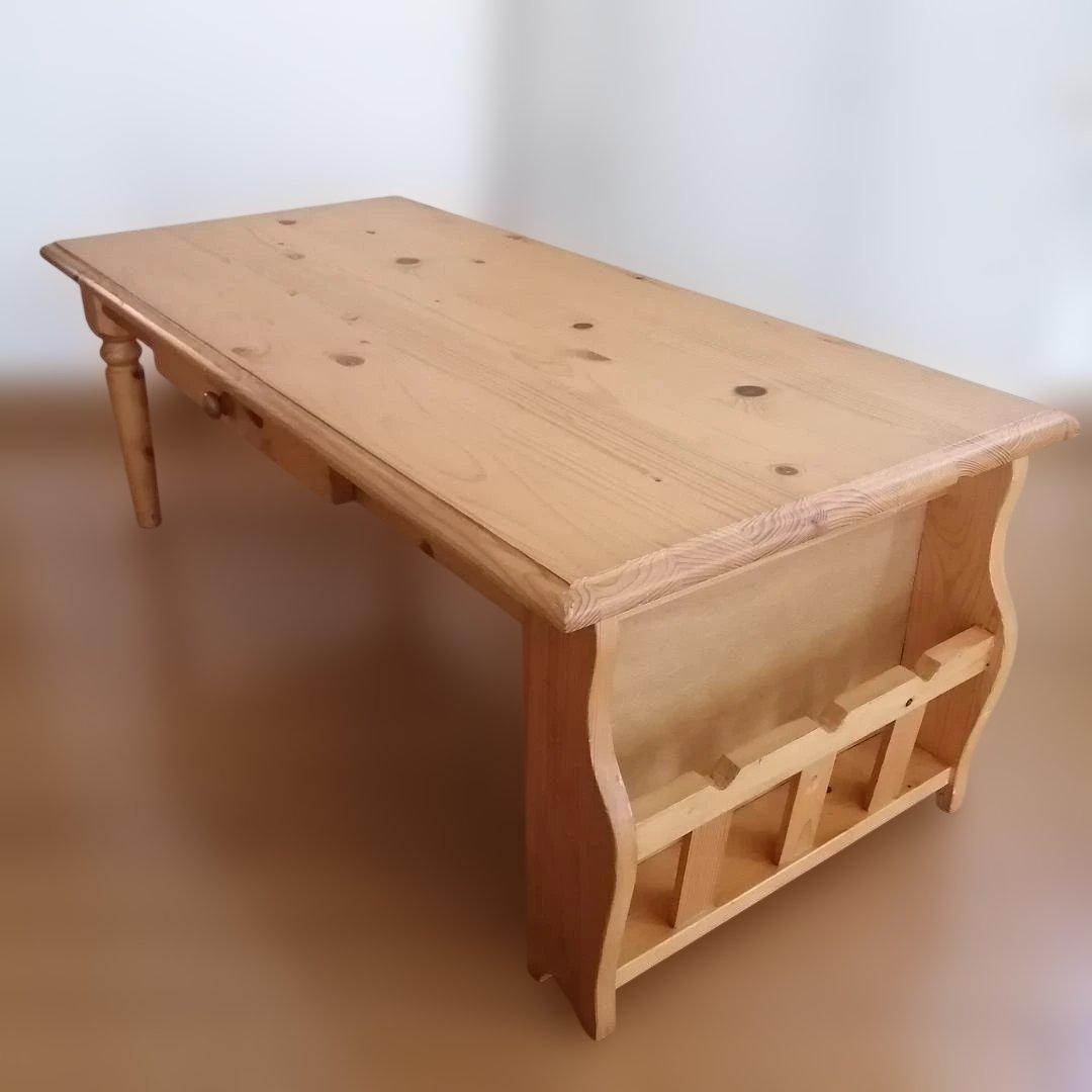 木製テーブル　ローテーブル　ダイニングテーブル　アンティーク