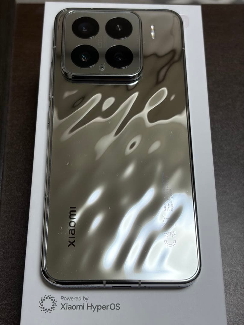 Xiaomi 15 リキッドシルバー 512GB+12GB 美品 純正ケースあり